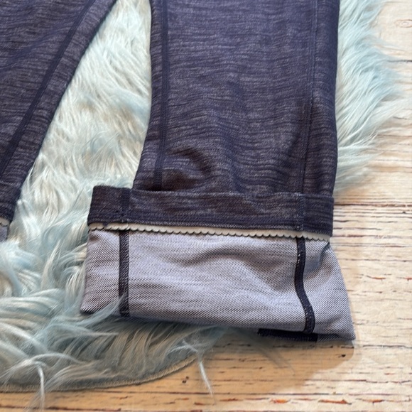 NWT Lululemon Ride On Crop Denim Leggings sz 8 - Picture 5 of 9